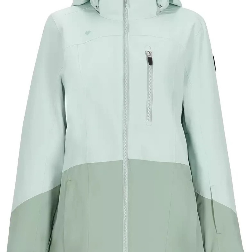 Obermeyer Women’s first chair Two-Tone Mint Green Ski Jacket insulated